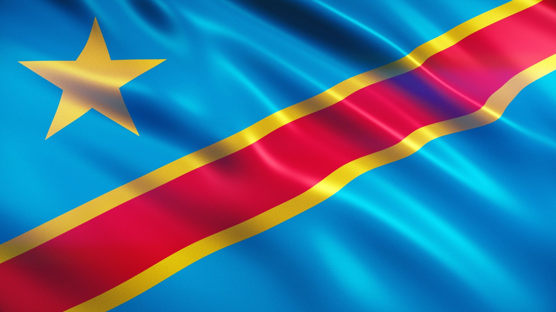 Democratic Republic Of The Congo Flag